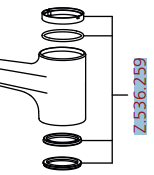 Dichtungs-Set Z.536.259 (Ersatz für Z.534.942)