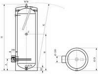 Elektroboiler HT/CH 400