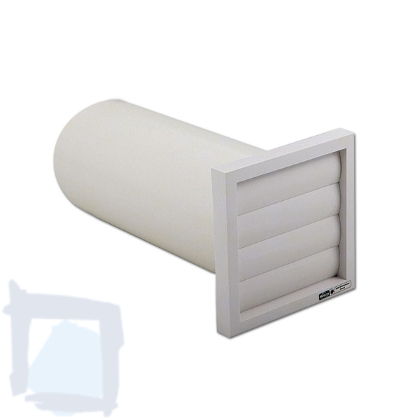Helios Wandeinbausatz DN 90/100
